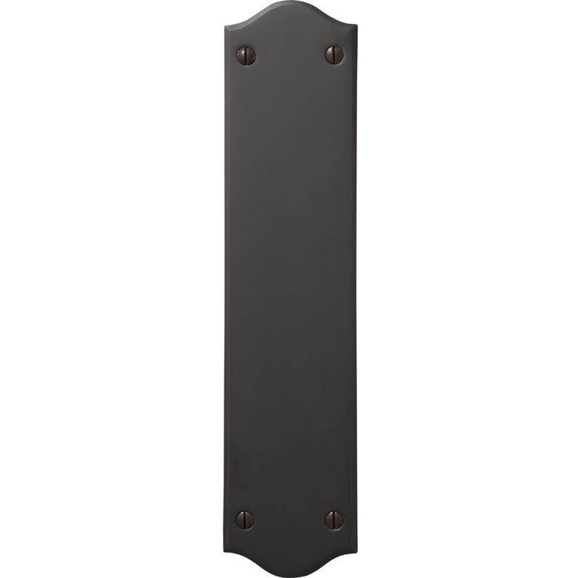 Bouvet - Push Plate - Satin Antique Brass 056