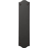 Bouvet - Push Plate - Satin Antique Brass 056