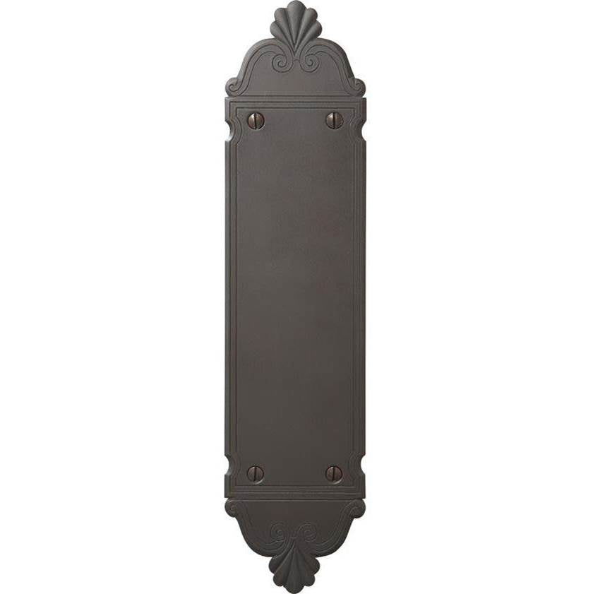 Bouvet - Push Plate - Satin Antique Brass 056