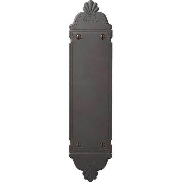 Bouvet - Push Plate - Satin Antique Brass 056