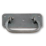 Bouvet - Chest Handle - Hammered Oxidized Black 036