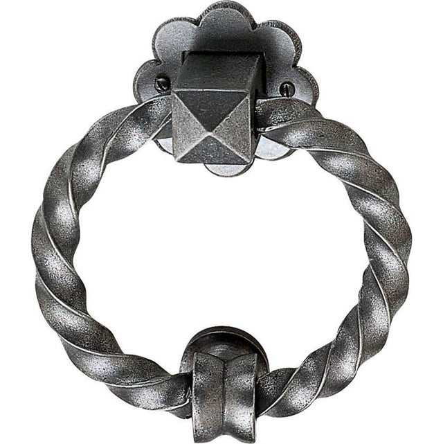 Bouvet - Door Knocker - Pewter 012