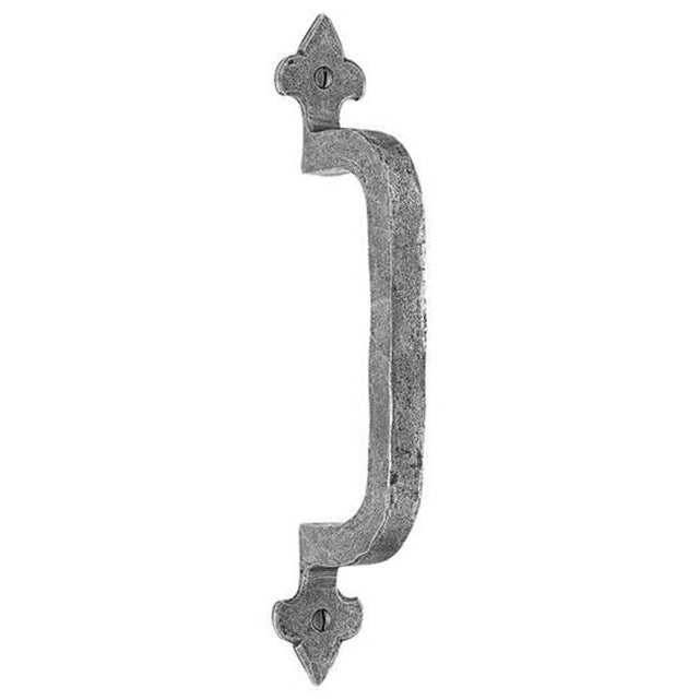 Bouvet - Iron Age Door Pull - Hammered Rust 029