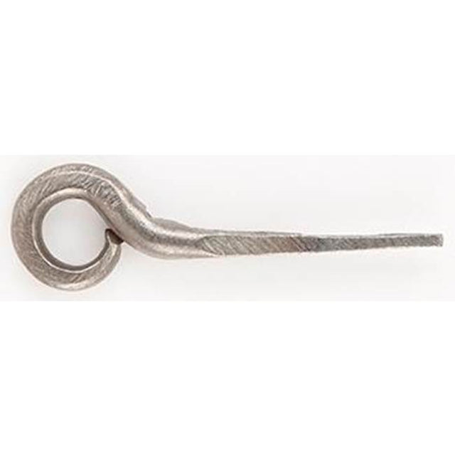 Bouvet - Wrought Iron Hook  - Ring Only - Hammered Oxidized Black 036