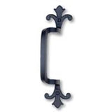 Bouvet - Off set Door Pull - Pewter 012