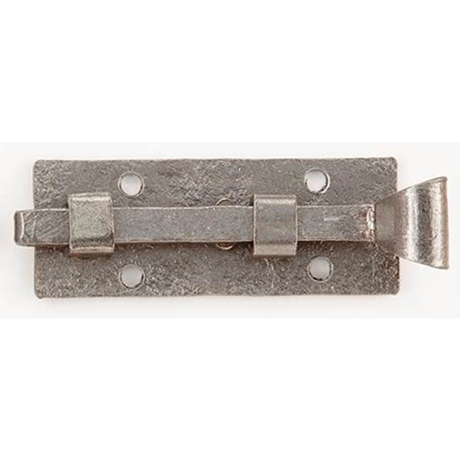 Bouvet - Wrougth Iron Surface Bolt Only - Hammered Oxidized Black 036
