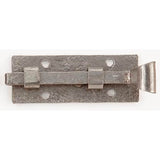 Bouvet - Wrougth Iron Surface Bolt Only - Hammered Oxidized Black 036