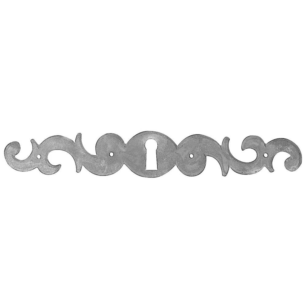Bouvet - Classic Key Hole Escutcheon for Drawer (horizontal) - Pewter 012
