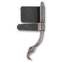 Bouvet - Wrought Iron Rat Tail Hinge - Hammered Oxidized Black 036