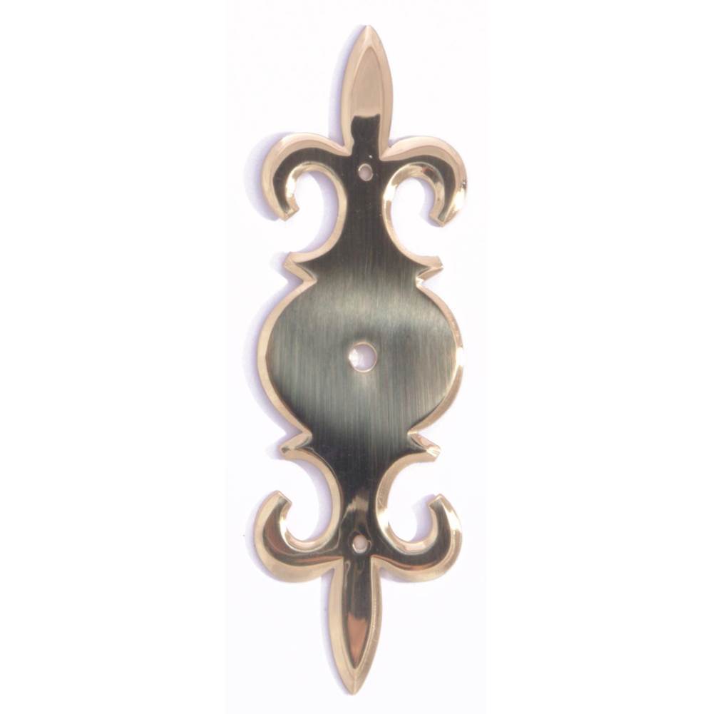 Bouvet - Classic Keyhole Escutcheons (round hole) - Antique Brass 057