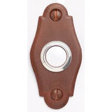 Bouvet - Bell Button Escutcheon - Satin Antique Brass 056