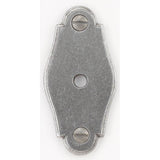 Bouvet - Classic Escutcheons (round hole) - Pewter 012