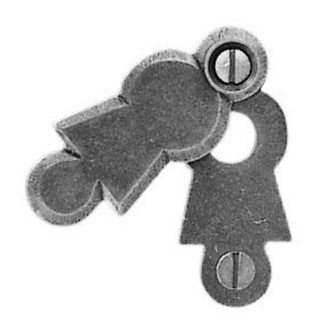 Bouvet - Emergency Access Rosette - Satin Antique Brass 056