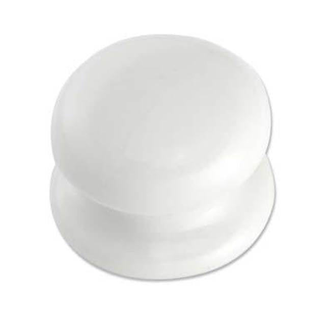 Bouvet - Porcelain Cabinet Knob - White Porcelaine 008
