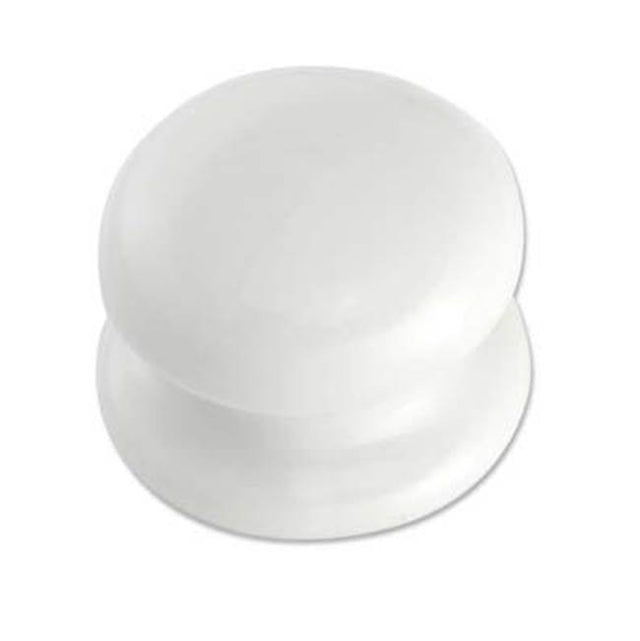 Bouvet - Porcelain Cabinet Knob - White Porcelaine 008