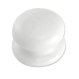 Bouvet - Porcelain Cabinet Knob - White Porcelaine 008