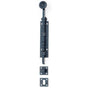 Bouvet - Surface Bolt Wrought Iron - Hammered Oxidized Black 036