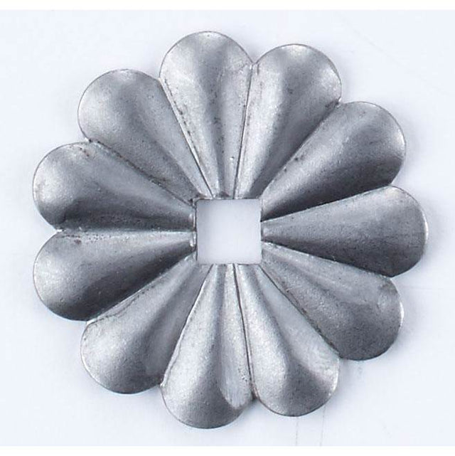 Bouvet - Classic Furniture Rosette - Natural Steel 003