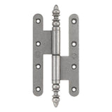 Bouvet - Paumelle Hinge / Round End Plate - Pewter 012