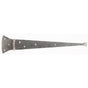 Bouvet - Wrought Iron Stap Hinge - Hammered Oxidized Black 036
