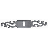 Bouvet - Classic Keyhole Escutcheon for Drawer (horizontal) - Antique Brass 057