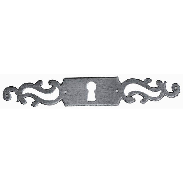Bouvet - Classic Keyhole Escutcheon for Drawer (horizontal) - Antique Brass 057