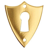 Bouvet - Classic Keyhole Escutcheons - Antique Brass 057