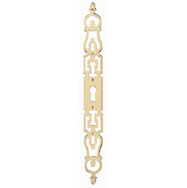 Bouvet - Classic Keyhole Escutcheons - Antique Brass 057