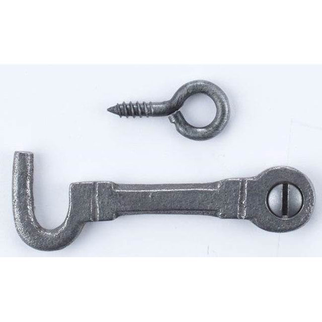 Bouvet - Cast Iron Hook - Oxidized Black Steel 006