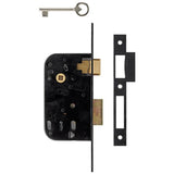 Bouvet - Mortise lock - Privacy with key - Satin Nickel 044
