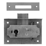 Bouvet - Cabinet Drawer Lock - Natural Steel 003