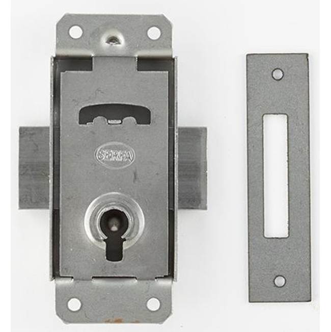 Bouvet - Surface Lock for Cabinet - Natural Steel 003