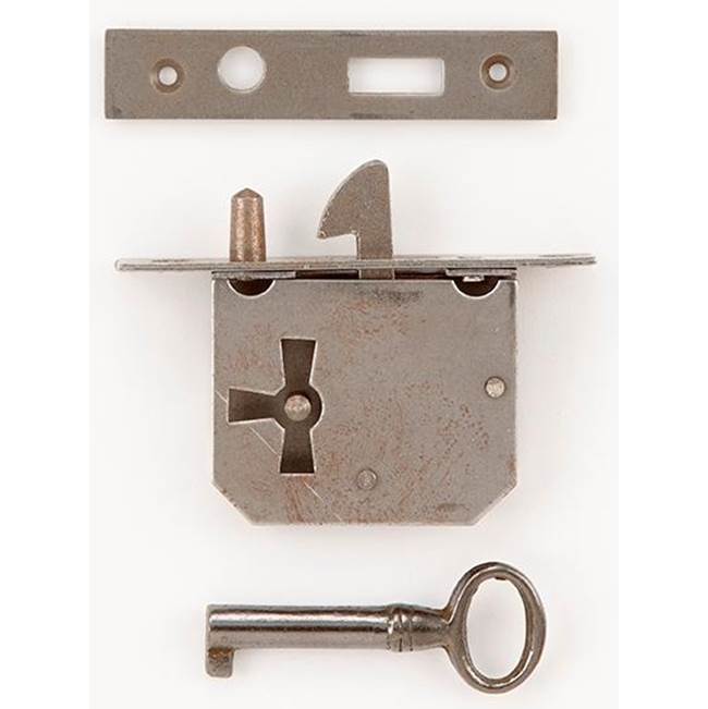 Bouvet - Chest Lock - Natural Steel 003