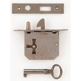 Bouvet - Chest Lock - Natural Steel 003