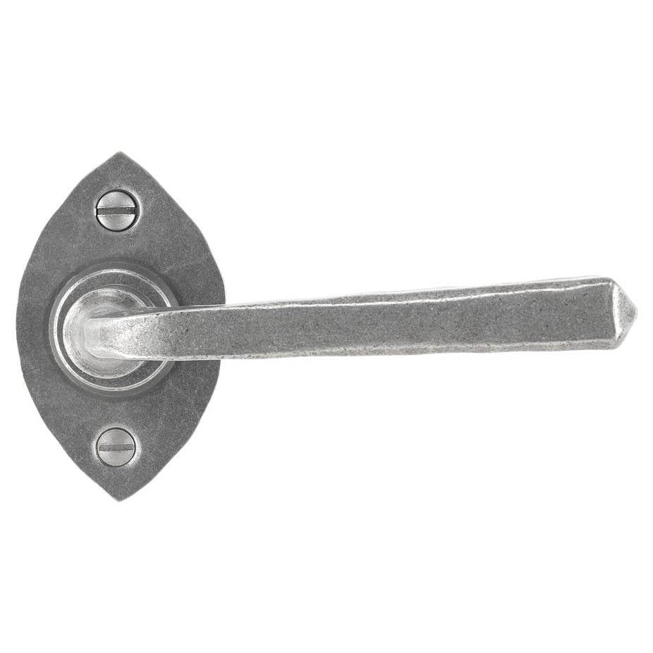 Bouvet - 2263 Rosette set - Complete tubular privacy set for 1 3/4'' set - Hammered Rust 029