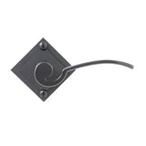 Bouvet - Lever on rosette set - Passage trim set - Pewter 012