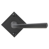 Bouvet - Knob on rosette set - Complete half dummy set - Pewter 012