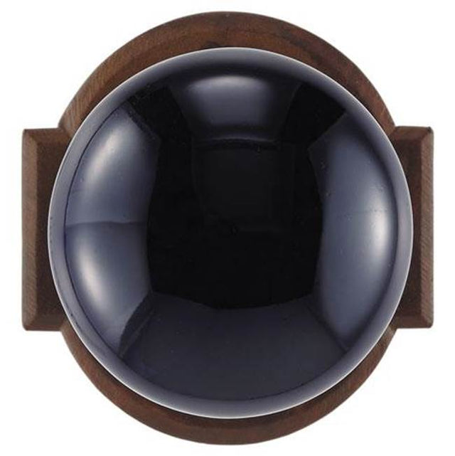 Bouvet - Knob on rosette set - Complete full dummy set - Blue Porcelaine / Rust 099