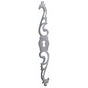 Bouvet - Classic Keyhole Escutcheons - Natural Steel 003