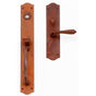 Bouvet - Comte Entrance Handle Set - Complete full dummy set - Pewter 012