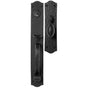 Bouvet - 2572 Entrance Handle Set - Trim set without mechanism - Hammered Black 027