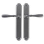 Bouvet - Multipoint System Set - Patio trim set with inside turn piece w/o mechanism - Pewter 012