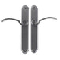 Bouvet - Multipoint System Set - Single cylinder trim set / 92mm c.c. w/o mechanism - Pewter 012
