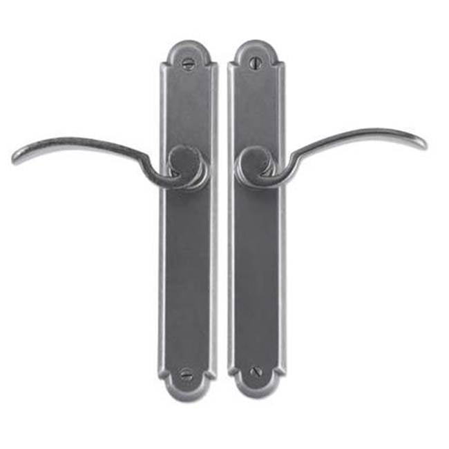 Bouvet - Multipoint System Set - Patio trim set with inside turn piece w/o mechanism - Pewter 012