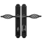 Bouvet - Multipoint System Set - Lever low / American cylinder trim set w/o mechanism - Pewter 012