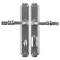 Bouvet - Multipoint System Set - Lever low / American cylinder trim set w/o mechanism - Pewter 012