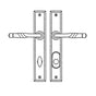Bouvet - Multipoint System Set - Patio trim set with inside turn piece w/o mechanism - Pewter 012