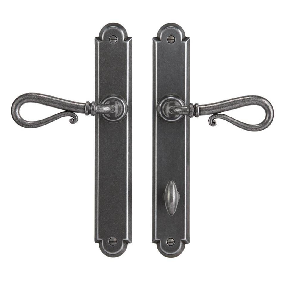 Bouvet - Multipoint System Set / Patio trim set with inside turn piece w/o mechanism - Pewter 012