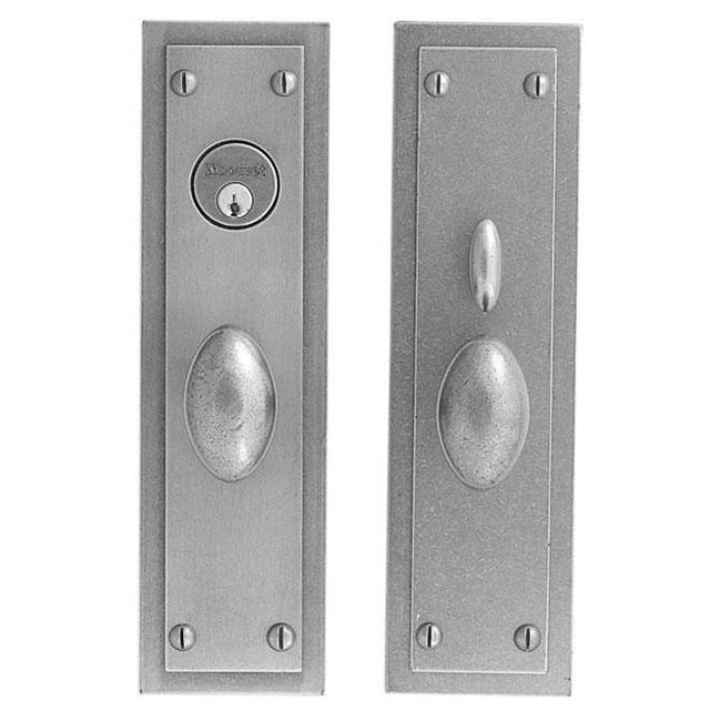 Bouvet - Lever set - Passage trim set without mechanism - Pewter 012