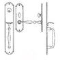 Bouvet - Entrance Handle Set - Complete full dummy set - Pewter 012